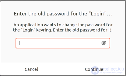 Как в Ubuntu отключить этот запрос «Связка ключей для входа» (Login keyring )?
