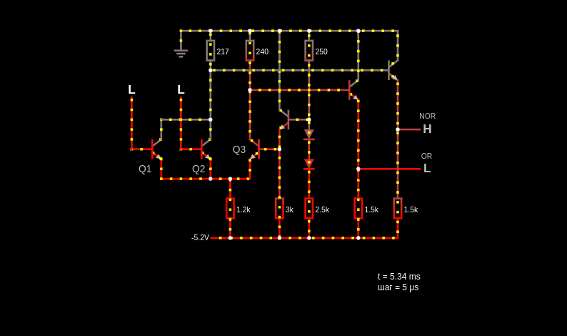 ECL NOR / OR