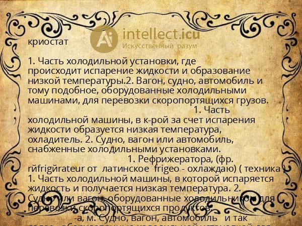 криостат