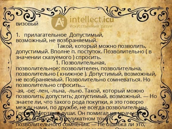 визовый