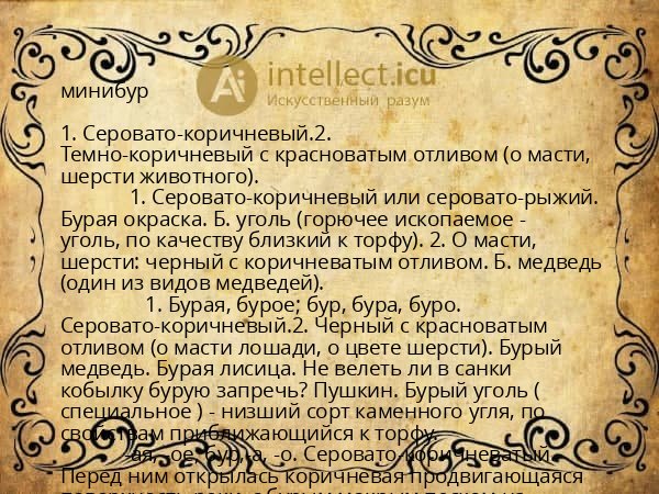 минибур