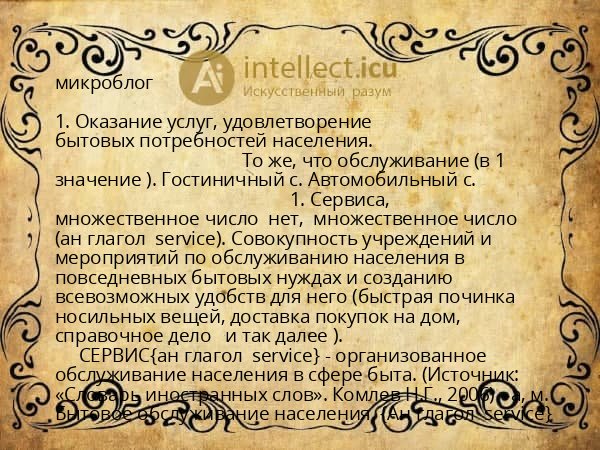 микроблог
