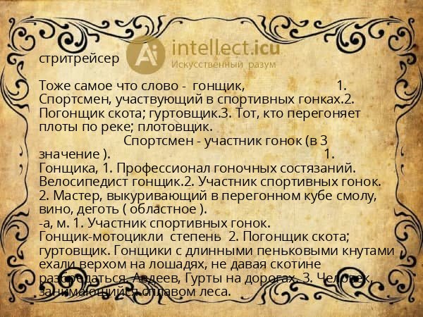 стритрейсер