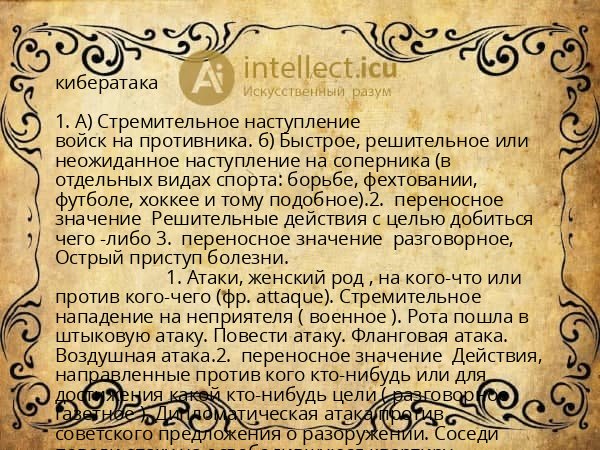 кибератака