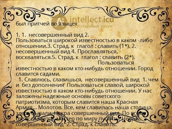 был притчей во языцех