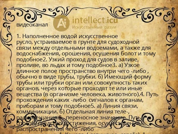 видеоканал