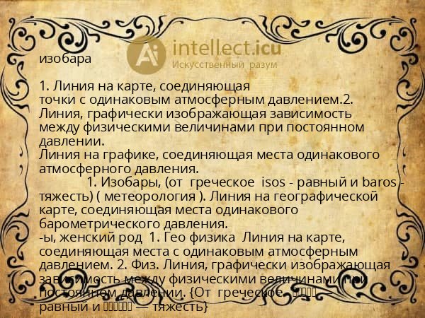 изобара