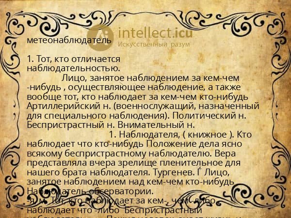 метеонаблюдатель