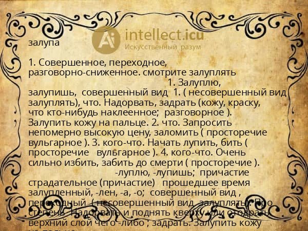 залупа