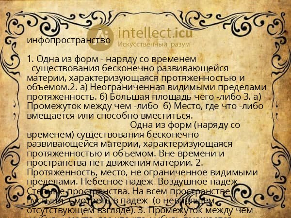инфопространство