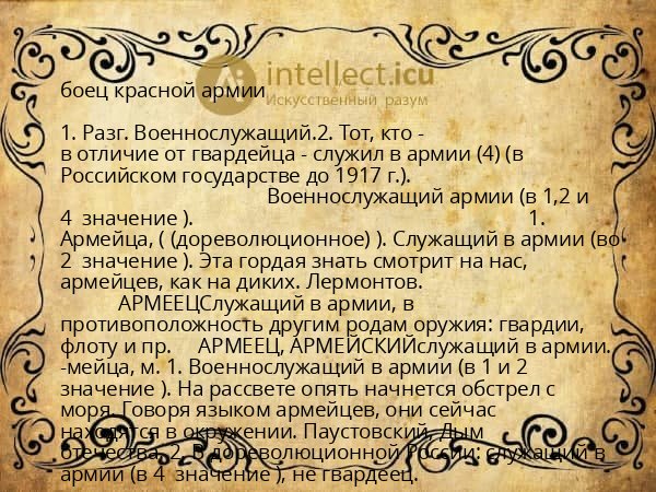 боец красной армии