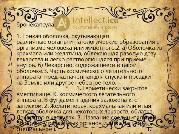 бронекапсула