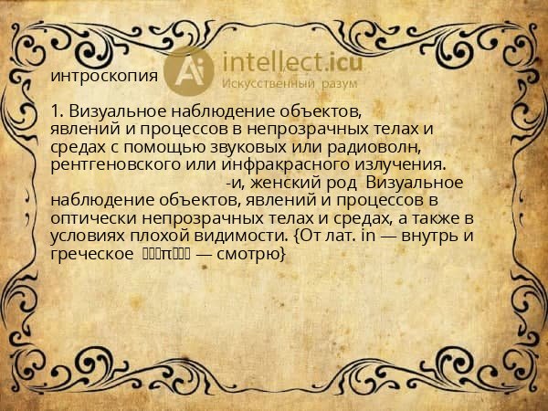 интроскопия