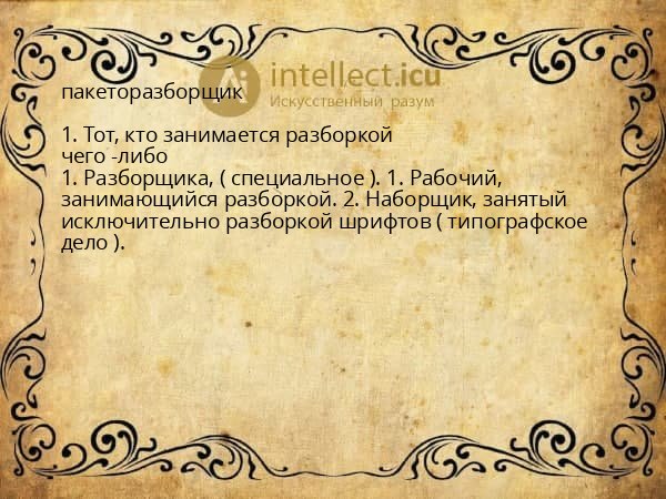 пакеторазборщик