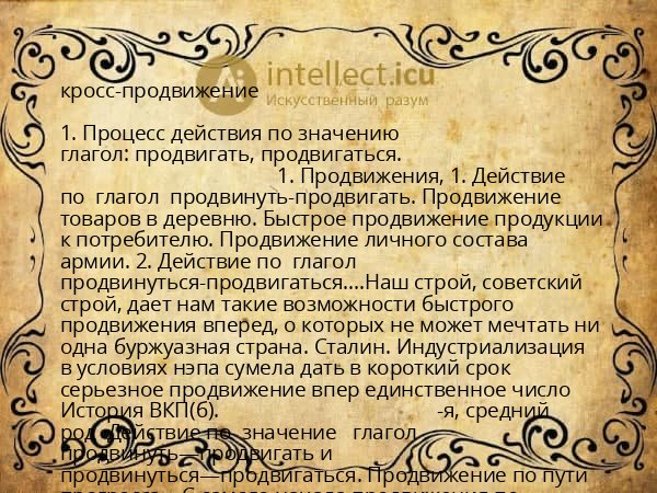кросс-продвижение