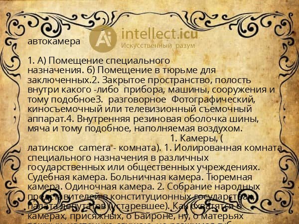 автокамера