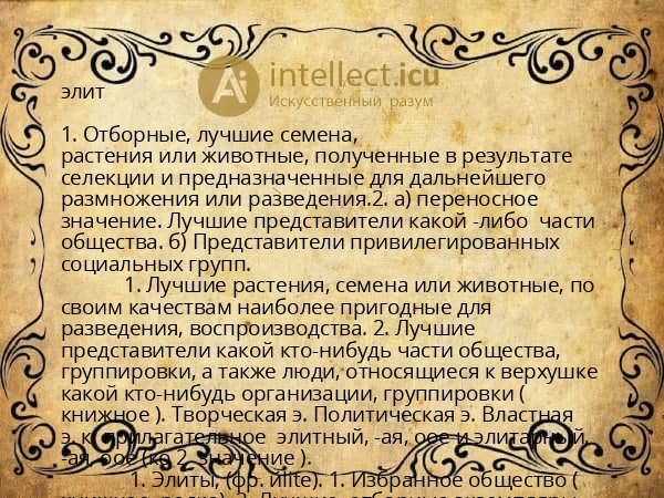 элит