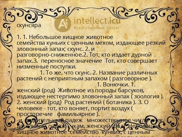 скунсяра