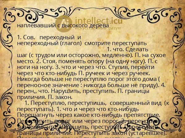 наплевавший с высокого дерева