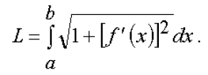 3.3.5. Вычисление длины дуги кривой в прямоугольных координатах