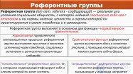 11. РЕФЕРЕНТНЫЕ ГРУППЫ