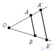Гомотетия. Свойство