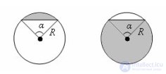 Площадь кругового <span class='search'>сегмента </span>