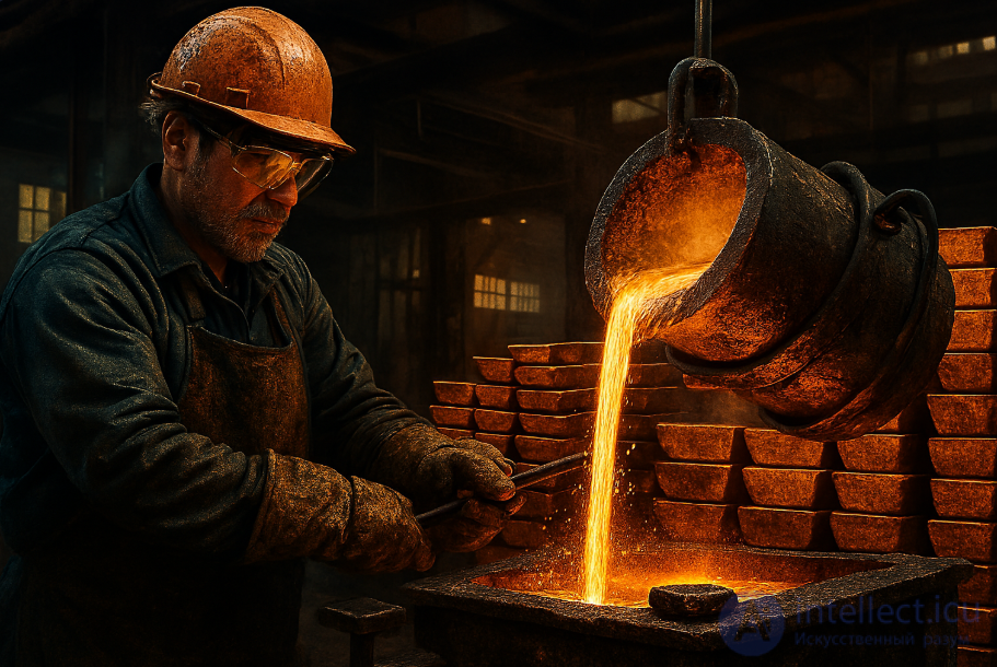 Литейщик цветных металлов - профессия, преимущества и недостатки, зарплаты