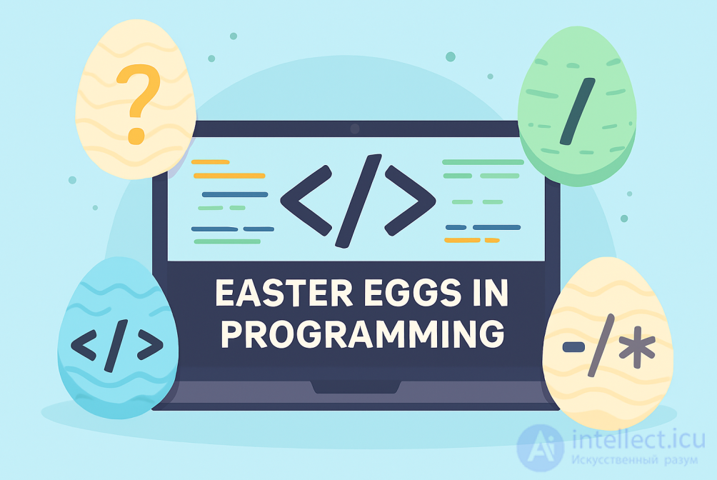 Easter Egg, пасхалка с примерами (пасхальные яйца в програмировании)