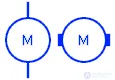 Условные обозначения электродвигателей