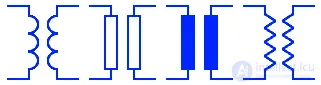 Условные обозначения электрических трансформаторов