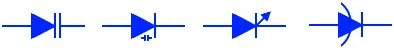 Условные обозначения полупроводниковых диодов