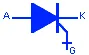 Условные обозначения тиристоров, симисторов и диаков