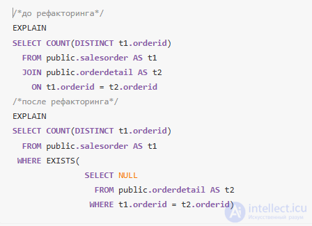 Способы оптимизации SQL запросов и выявление тормозов