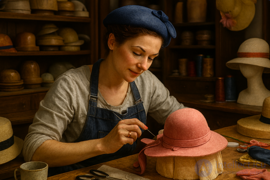 Модистка  (модист)  головных уборов - профессия, преимущества и недостатки, зарплаты в мире