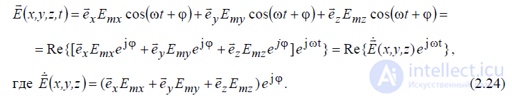 2.6. Система уравнений Максвелла и их физический смысл,Система для монохроматических полей