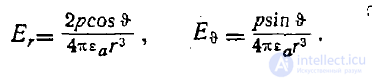 8 Электрический диполь. Электростатическая модель диэлектрика