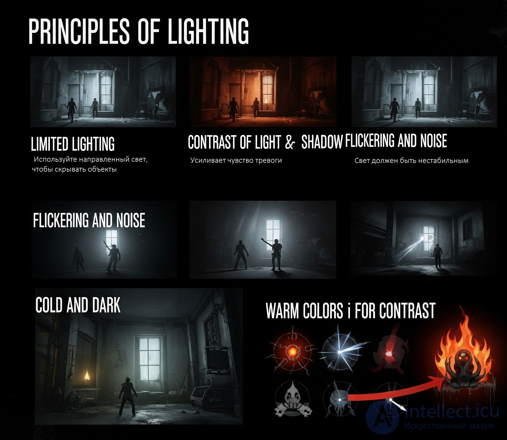 Модуль 8: Практические задания Воссоздание сцены из фильма в игровом движке  Создание динамического освещения для интерактивного опыта