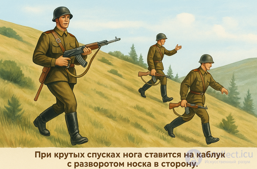 5. Способы передвижения на поле боя (бег, перебежки, переползание) днем и ночью