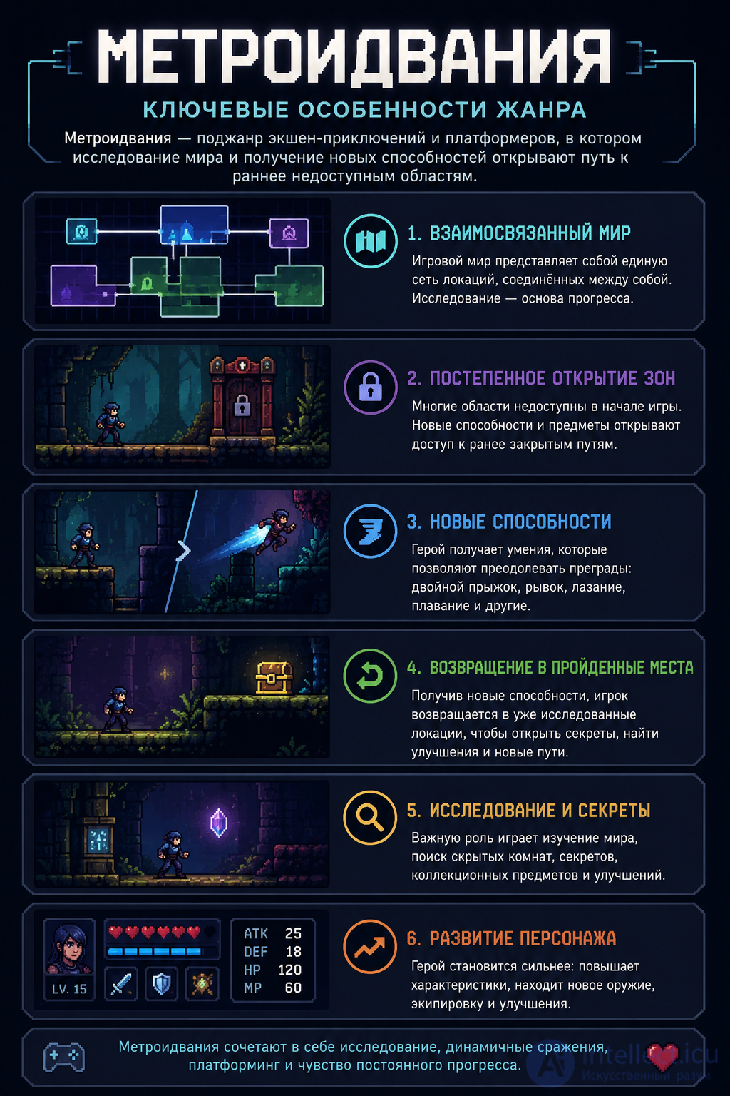 Метроидвания — поджанр игр жанра экшен-приключения иили платформеров