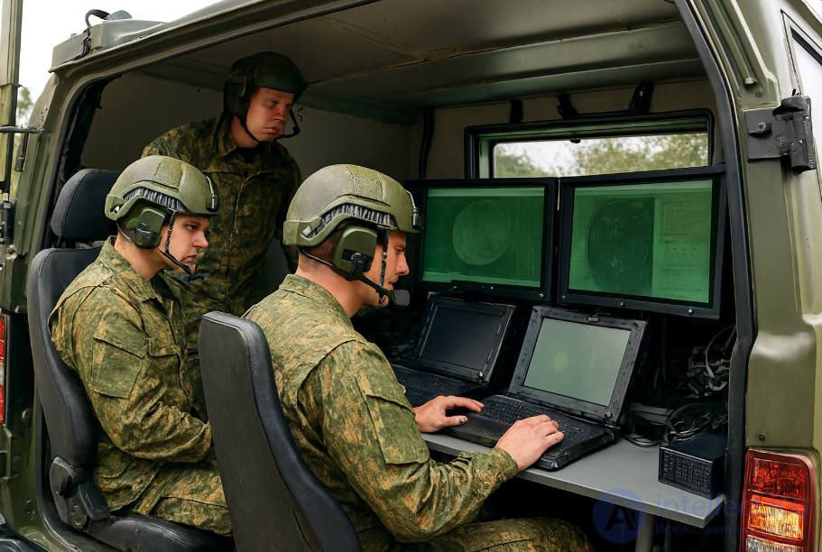 Мобильные вычисления и передвижные компьютеры (ЭВМ) применяемые в командных центрах