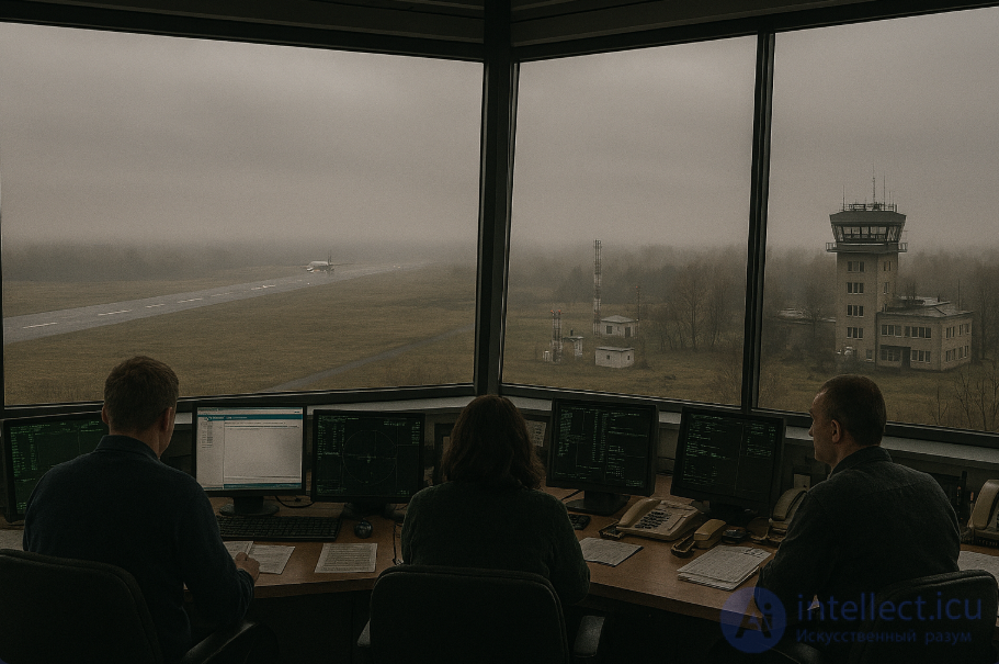 приложение 2 Выписка из магнитофонной записи переговоров диспетчеров при плохой видимости и его анализ