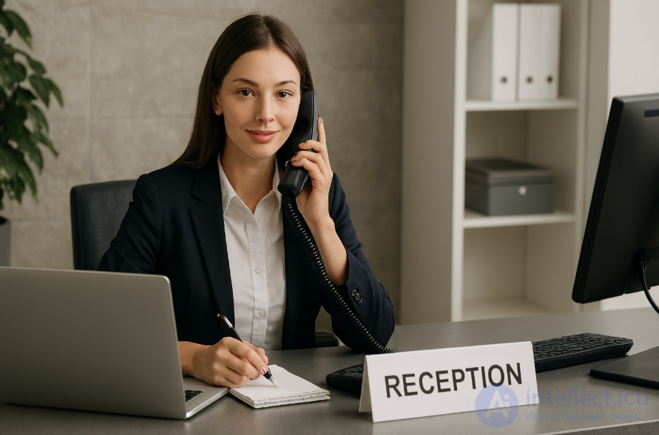 Секретарь-ресепшионист - профессия, преимущества и недостатки, зарплаты, история и будущее