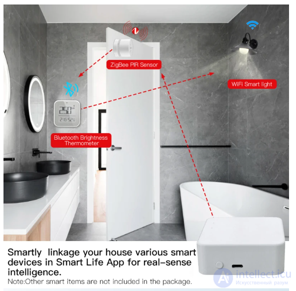 Tuya Smart Life: виды шлюзов (Gateway) и устройств интернета вещей (англ. internet of things, IoT)