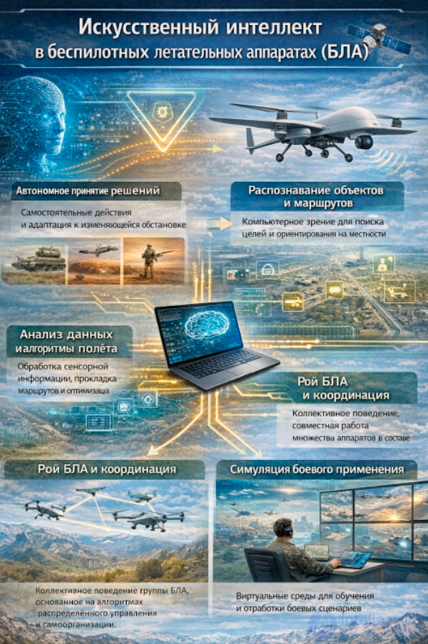 Искусственный интеллект в беспилотных летательных аппаратах (БЛА)