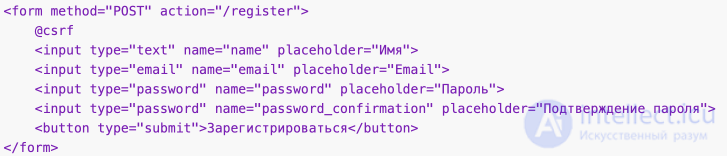 Виды аутентификации в онлайн сервисах и аутентификация в Laravel, Тесты с ответами для самопроверки