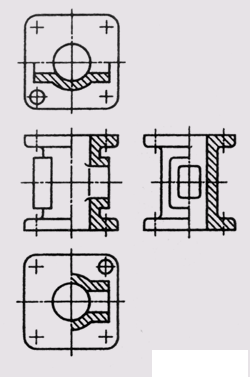 82. Выполнение разрезов на чертеже