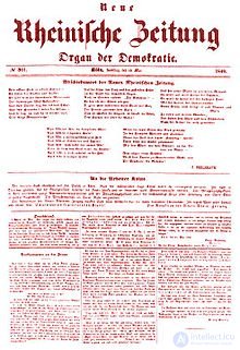 29. «Новая рейнская газета» как партийный орган