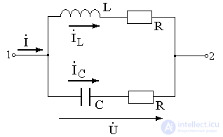Последовательное соединение потребителей(элементов) в цепи постоянного и синусоидального тока:  цепь RLC, режимы работы RLC