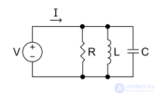 Последовательное соединение потребителей(элементов) в цепи постоянного и синусоидального тока:  цепь RLC, режимы работы RLC